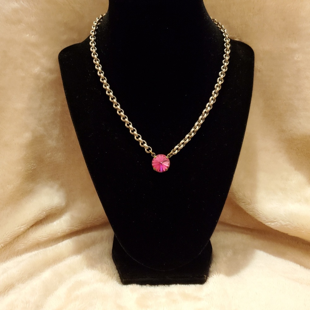 Sabika BRIGHT SPOTS 1-Stone Necklace W12 - EUC